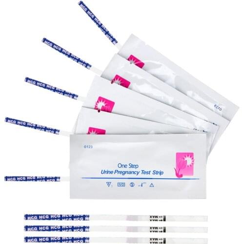 Home Private Early Pregnancy Test Strips Women HCG Early Testing Kits Urine Measuring 99% Accuracy 20Pcs