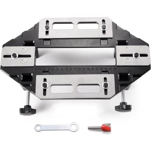 Electric Circular Saw Cutting Machine Guide Foot Ruler Guide 3in 1 45 Degrees Chamfer Fixture Angle Cutting Helper DiyTool