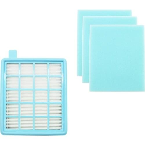 4pcs/lot Filter Mesh HEPA FILTER BUFFALO-MISTRAL For Philips Vacuum Cleaner FC8630 FC8631 FC8632 FC8633 FC8634 FC8635 FC8645