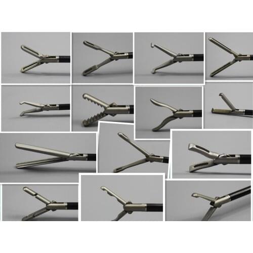 Laparoscopic instrument non-traumatic grasping forceps Bowel grasping forceps knotting forceps right angle forceps