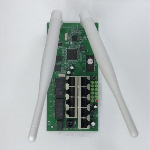 OE6-9 poort draadloze router moederbord module custom schroef gat metalen shell breedband snelle thuis kit 2.4g draadloze