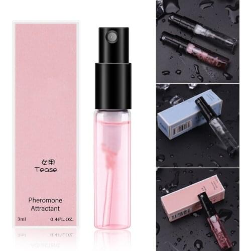 3ml Pheromones Perfume Spray for Getting Immediate Women Male Attention Premium Scent Great Holiday Gifts SDFA88