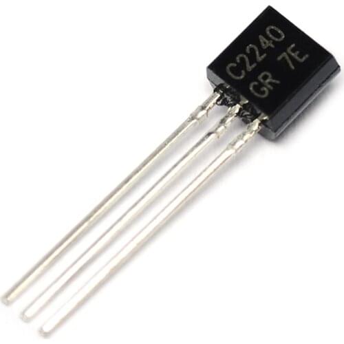 50PCS 2SC2240 C2240 NPN TO-92 Triode new and original For more specifications, please contact customer service