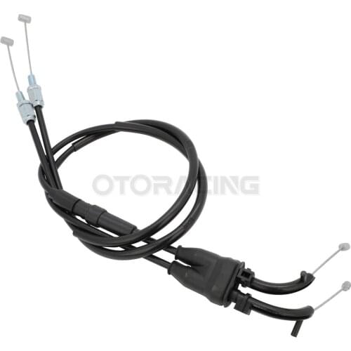 Motorcycle Throttle Cable (1 For Pull and 1 For Push) For Yamaha YZF R6 2006 2007 2008 2009 2010 2011 2012 2013 2014 2015 2016