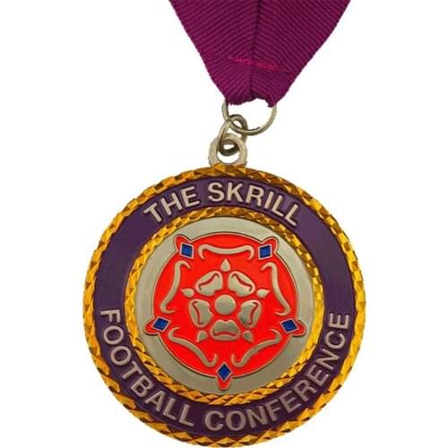 Gold Zinc alloy Custom Sports Marathon Medal