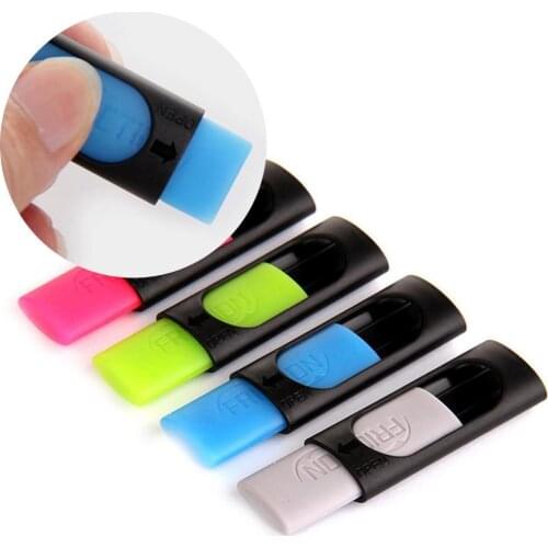 1pc Erasable Gel Pen Special Eraser Jelly Color Eraser Utiles Escolar Escolares Borracha Novedosos Students Supply School O X6X2
