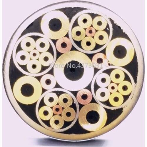 10mm Mosaic pin Rivets knife handle screw More design exquisite style length 9cm #1004