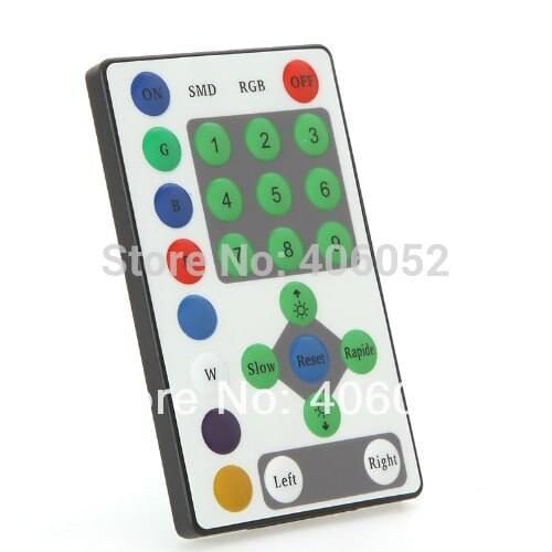 100set/lot IR 25 Key led rgb controller 12v for rgb full color running strip