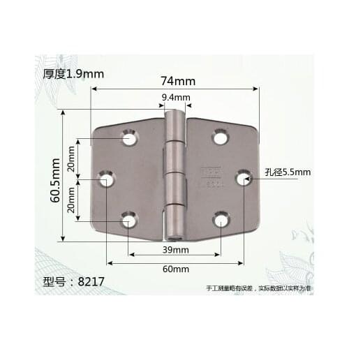 304 Stainless Steel Cabinet Hinge Electric Box Hinge Industrial Equipment Stainless Steel Hinge