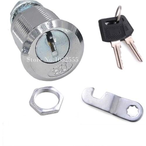 5PCS Eccentric Cam Lock for Door Cabinet Mailbox Drawer Cupboard Locker Home/Office Security Anti-theft Lock + Keys +Lock Tongue