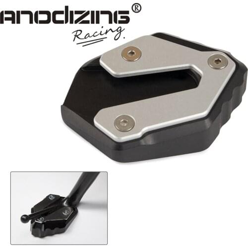 Side Stand Pad Plate Kickstand Enlarger Support Extension for XSR900 FZ-09 MT09 FZ09 2014-2019 Not for MT09 Tracer