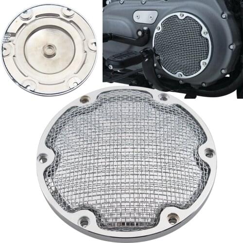 Motorcycle Derby Timer Clutch Timing Cover Master Protector Grille For Harley Sportster XL 883 1200 Iron 48 72 Chrome Moulding