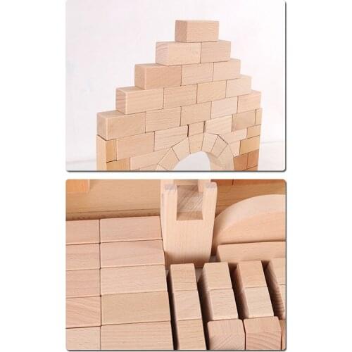 Kids Toy Roman Bridge Wood Blocks Toy Bricks Games Educational Toys Gift