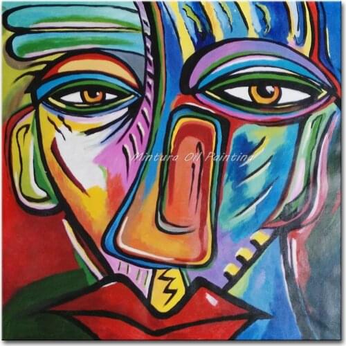 No Frame Pictures On Canvas 100% Handpainted Famous Canvas Oil Painting Modern Abstract Wall Art Home Decoration For Living Room