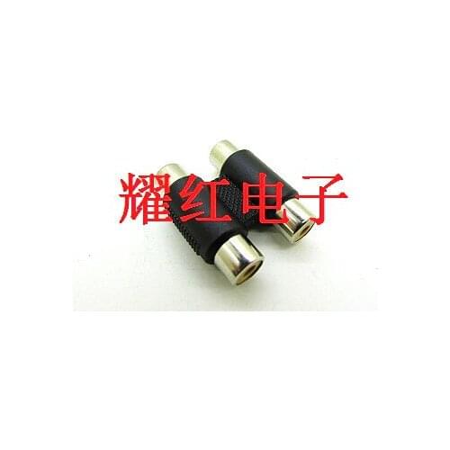 Connector 5PCS AV Head Both Lotus Head Even Joint Mother Yes Mother Extend Organ Both Row RCA Straight Head