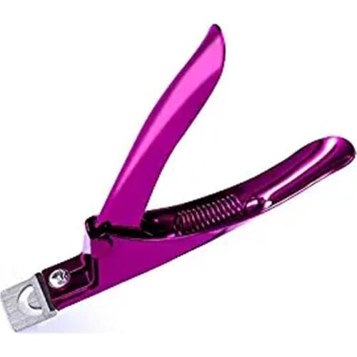 Art Edge Cutter Nail Clipper Pedicure artificial Gel UV Acrylic Tip Manicure Tool Fake Trimmer Clip Trim flase acrylic pink rose