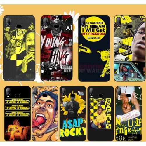 PENGHUWAN Rocky testing rap hip hop Soft black Phone Case For Samsung A10 A20 A30 A40 A50 A70 A71 A51 A6 A8 2018