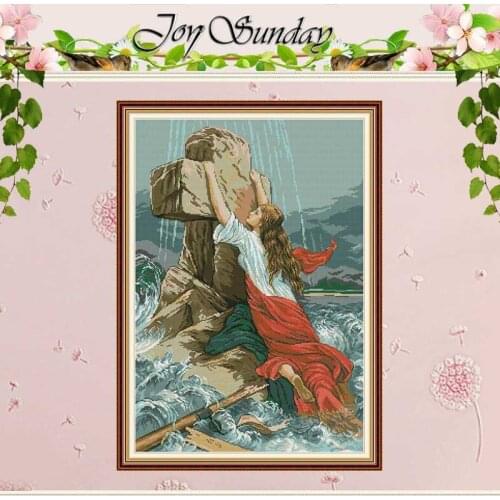 Rescue religion painting counted 11CT 14CT Cross Stitch Sets DIY Chinese Cross-stitch Kits Embroidery Needlework home decor