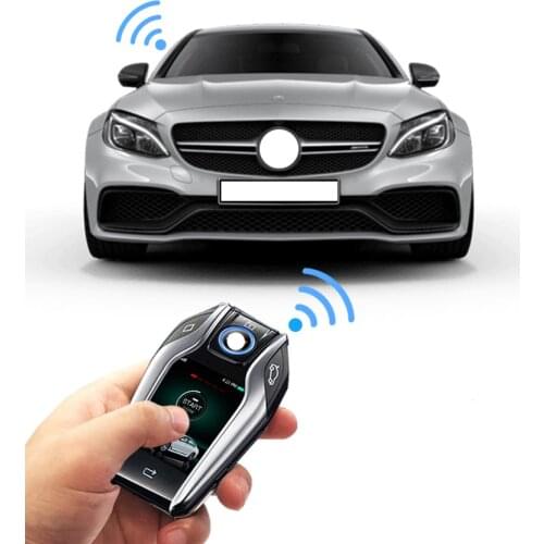 New fashionable Modified Boutique Smart Remote Key LCD Screen for BMW Benz Porsche Audi VW Land Rover Toyota Honda Nissan Buick