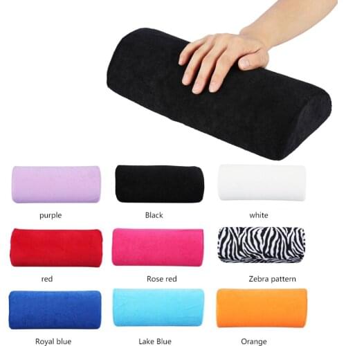 10 Colors Soft Hand Rests Washable Hand Cushion Sponge Pillow Holder Arm Rests Nail Art Small Manicure Hand Rests Pillow Cushion