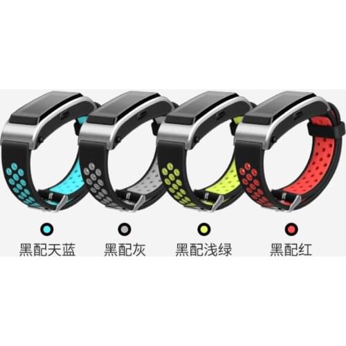 15mm 16mm 18mm Wristband Silicone sport Bracelet Replacement Strap For Huawei Talkband B6 B5 B2 B3 band Smart Watch