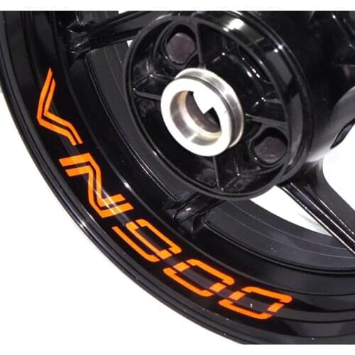 FOR KAWASAKI Vulcan 900 VN900 VN 900 Motorcycle wheels decal reflective wheel rim motorcycle reflective sticker