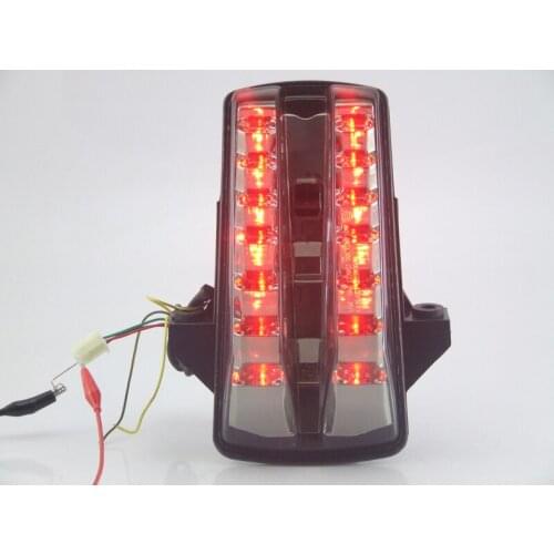 Led Motorcycle Rear Tail Light Brake Turn Signal Integrated For SUZUKI SV650/1000 2003-2004-2005-2006-2007-2008