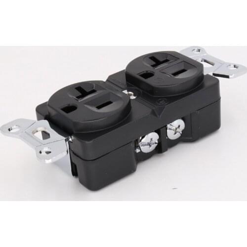 High Performance Rhodium Plated AC Power Receptacles wall outlet