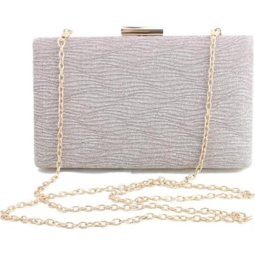 2020 women striped evening clutch wallets purse wedding bags for ladies with chain drop shipping MN1361