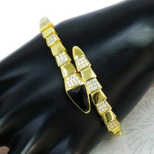5 Pcs Punk bangle Big cuff bangle Gold color bangle Metal bangle jewelry fashion bangle for women jewelry Bangle 51430