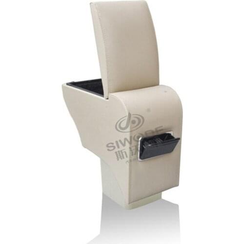 Free Punch High Quality Wooden Armrest Box for Ford Focus Special Armrest Multifunction Central Box for Any Cars