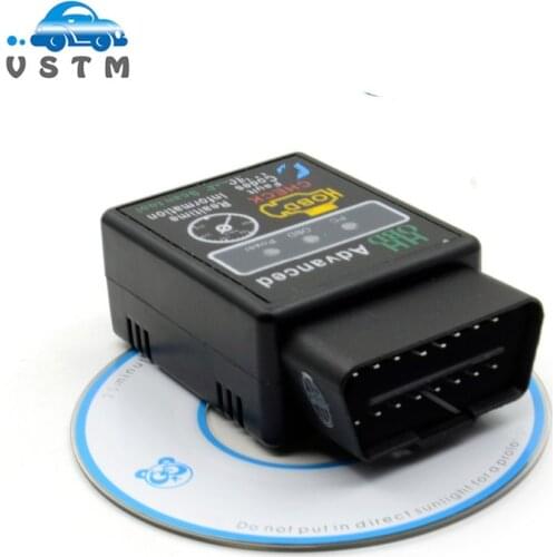 2020 HHOBD Advanced ELM327 OBD2 HH OBD V2.1 Check Fault Code Erase Trouble Code Scanner for Car Diagnostic Tool