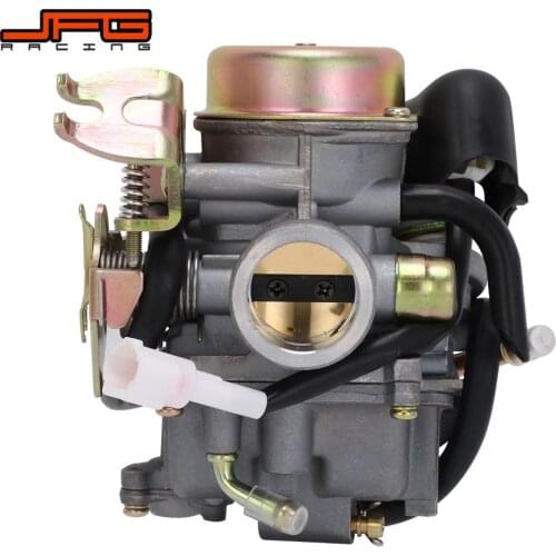 Motorcycle CVK24.5 24.5MM Engine Carburetor Carb For Choke YAMAHA RS100 GY6 150CC 250CC Scooter ATV