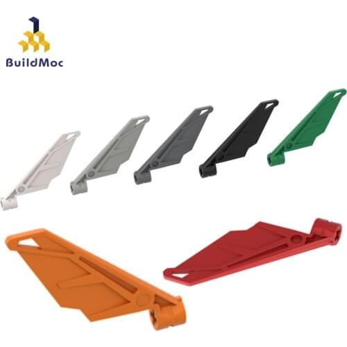 BuildMOC 61800 Wing pieces ldd 61800 For Building Blocks Parts DIY Construction Creative gift Toys