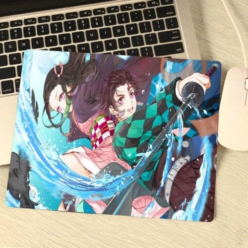 Kimetsu No Yaiba Mouse Pad Gamer Hot Sales Gaming Mouse Pad Anime Notebook Accessories High-end Laptop Desk Mat Table