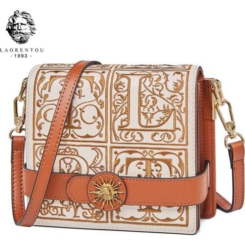 Женские квадратные сумки LAORENTOU China At AliExpress