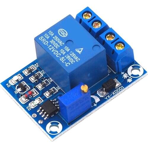DC 12V Battery Undervoltage Low Voltage Cut off Automatic Switch Recovery Module Charging Controller Protection Module Board