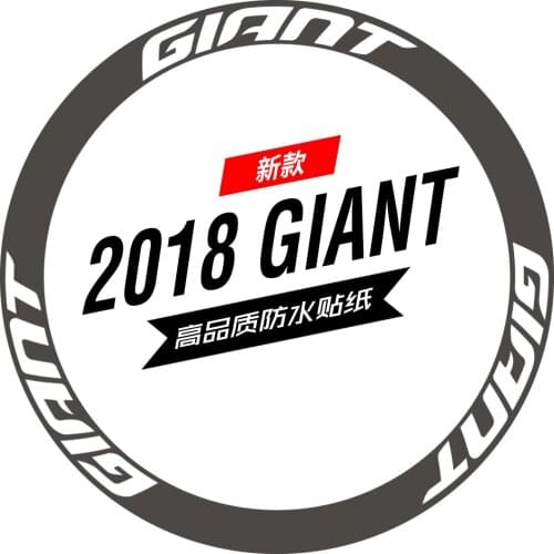 700c Road Bicycle Carbon Wheelset Sticker 30/38/40/50/55/60/80/88mm Brand Road Bicycle Wheels Sticker for 2018 Giant