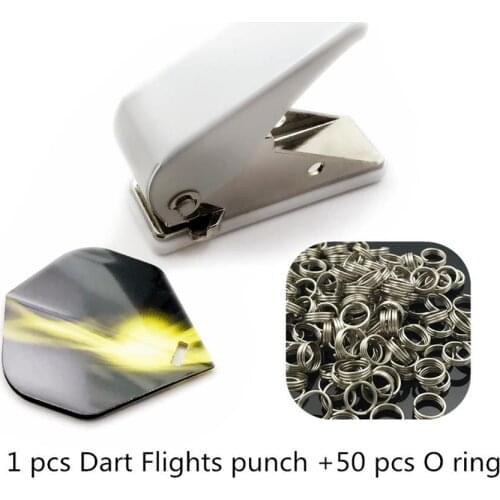 New Darts Puncher Set Flight Hole Punch Tool Set With Darts Round Shape Ring Dart Supplies