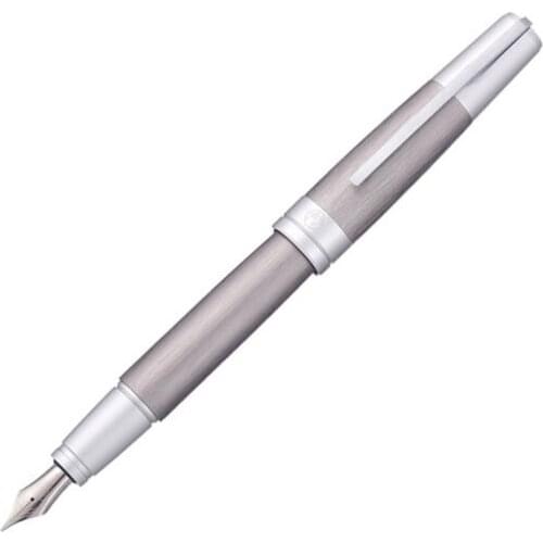 Picasso 961 Grey Simmel Gate Bridge Aluminum Super Smooth Fountain Pen & Gift Box Iridium Fine Nib Writing Gift Pen