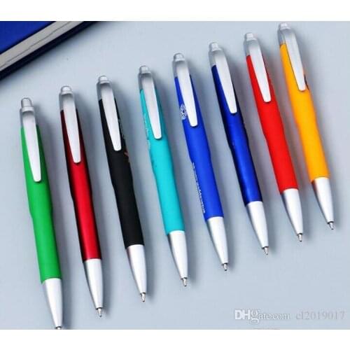 Plastic rubber with Custom logo printing fast delivery black refill ballpoint pen ball pen personalized promotional pen
