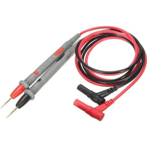 New 20A Universal Probe Test Leads Alloy Alligator Clips Clamp Multimeter Parts