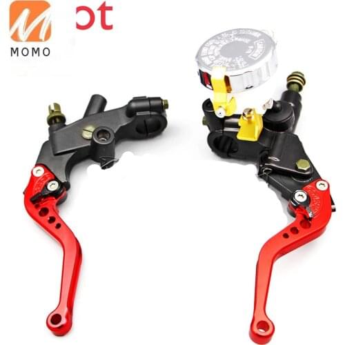 Universal 17. 5MM PX1 Motorcycle Brake Clutch Pump Master Cylinder Lever Handle before Modification Brake Upper Pump