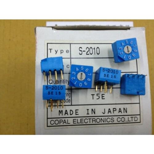 Japan COPAL S-2010 Encoder 0-9 switch