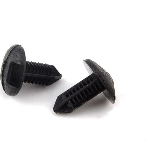 20Pcs Black Nylon Trunk Luggage Compartment Rivet Retainer Clips Fastener 90467-06175 (16x16x6.5mm) For Solara ES300 1996-2008
