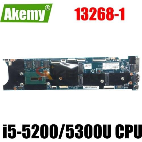 13268-1 448.01430.0011 For Lenovo ThinkPad X1C X1 Carbon 2015 Laptop motherboard With i5-5200/5300U CPU RMA 8G 100% fully tested
