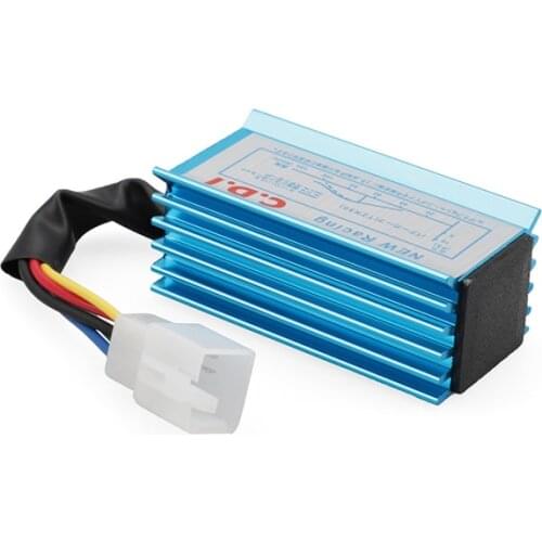 5 Pin Blue Racing CDI With Wire for 50cc 70cc 90cc 110cc 125cc 140cc 150cc 160cc ATV Quad Go Kart Pit Dirt Bike Motorcycle