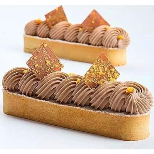 Stainless Steel Oval Rectangular Mousse Cake Mold Circle Ring Pastry Mould Tool H58C