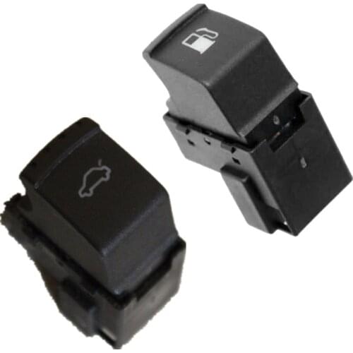RWSYPL Fuel Tank Door + Trunk Release Combination Switch Button For Passat B5 Golf 4 Bora MK4 1J0 959 831 A 1J0959833A