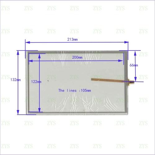 Wholesale AN3773 213*132 MM 9inch resistance screen for GPS CAR this is compatible 213*132 AN 3773